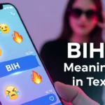 BIH Meaning in Text