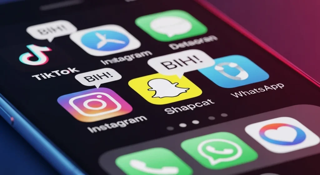 BIH Meaning on Social Media Platforms