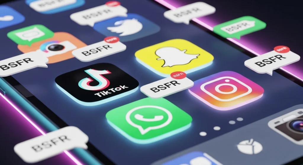 BSFR Meaning on Social Media Platforms