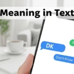 DK Meaning in Text
