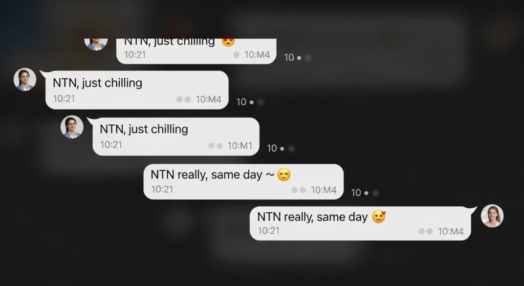 Examples of NTN Meaning in Text in Sentences