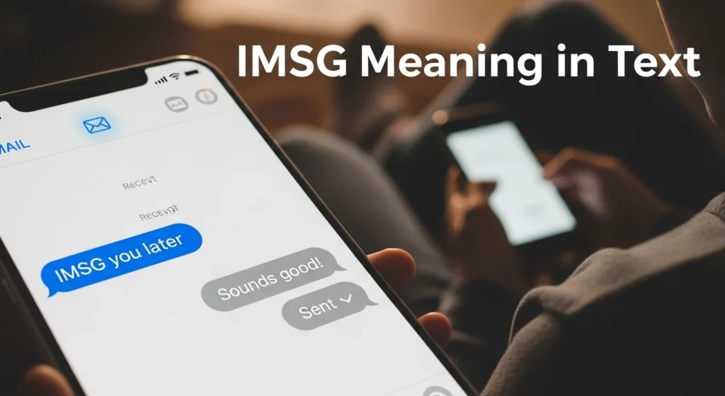 IMSG Meaning in Text