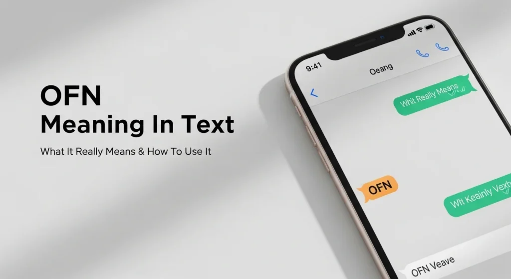 OFN Meaning In Text