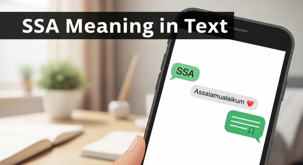 SSA Meaning in Text