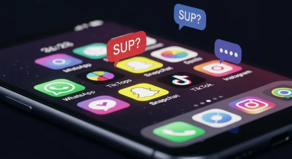 SUP Meaning on Social Media Platforms