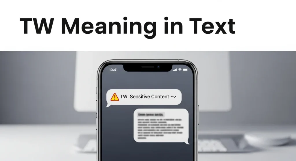 TW Meaning in Text
