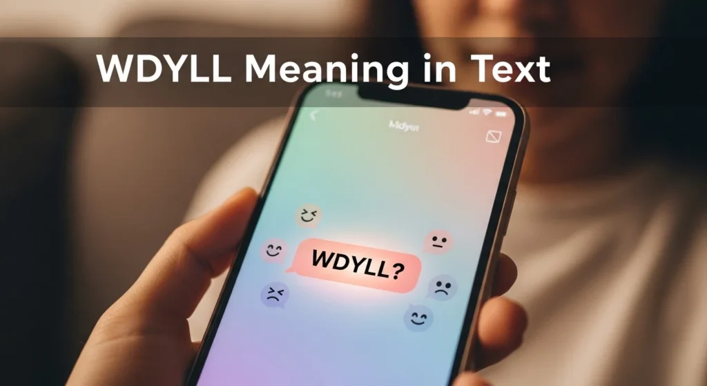 WDYLL Meaning in Text