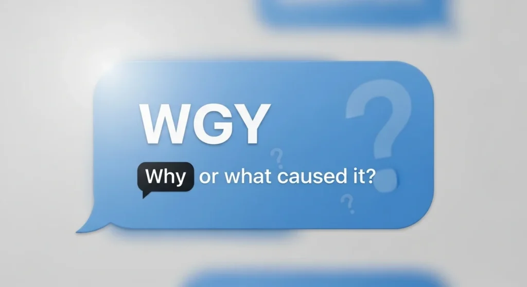 What Does WGY Mean in Text?