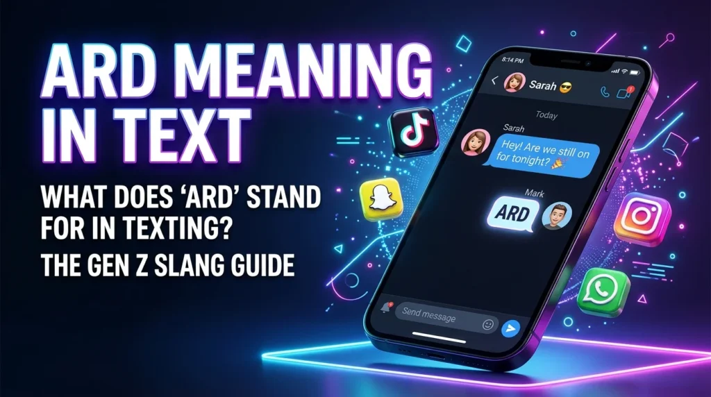 ARD Meaning in Text