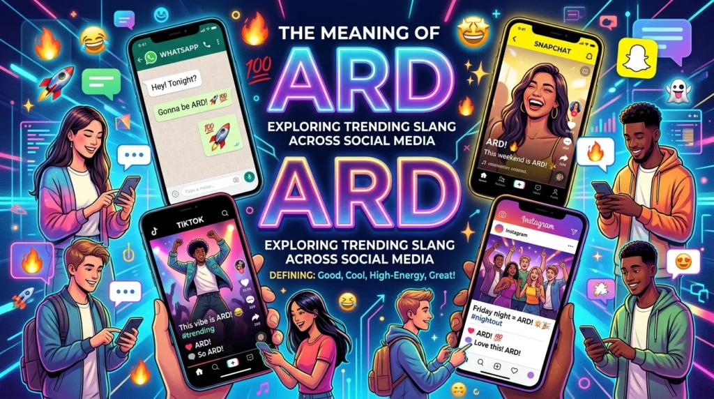 ARD Meaning on Social Media Platforms