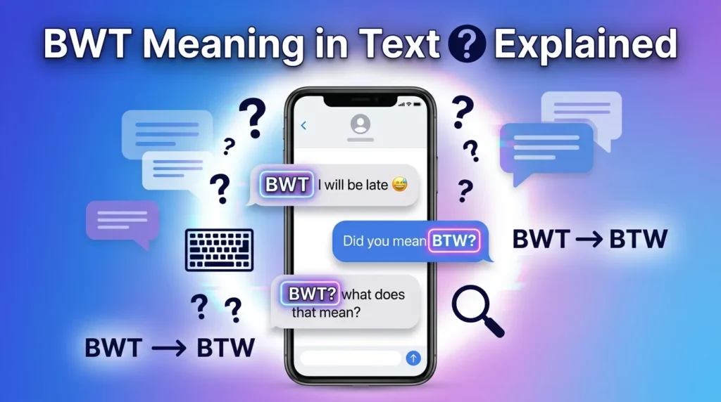 BWT Meaning in Text