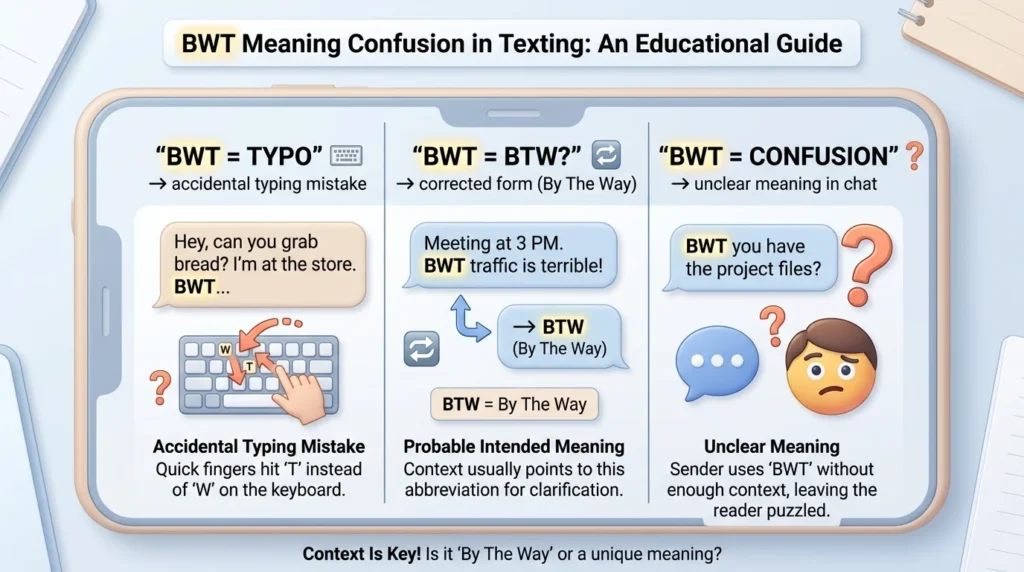 What Does BWT Meaning in Text