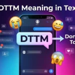 DTTM Meaning in Text