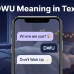 DWU Meaning in Text