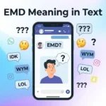 EMD Meaning in Text
