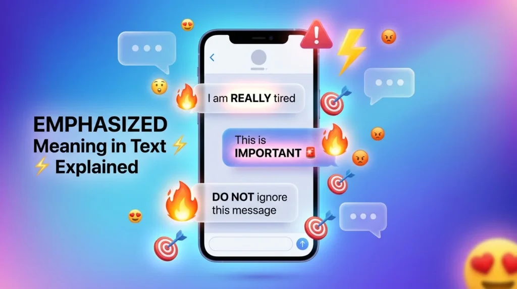 EMPHASIZED Meaning in Text