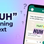 HUH Meaning in Text