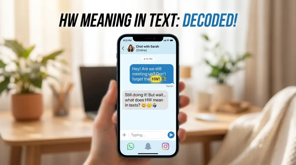 HW Meaning in Text