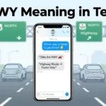 HWY Meaning in Text