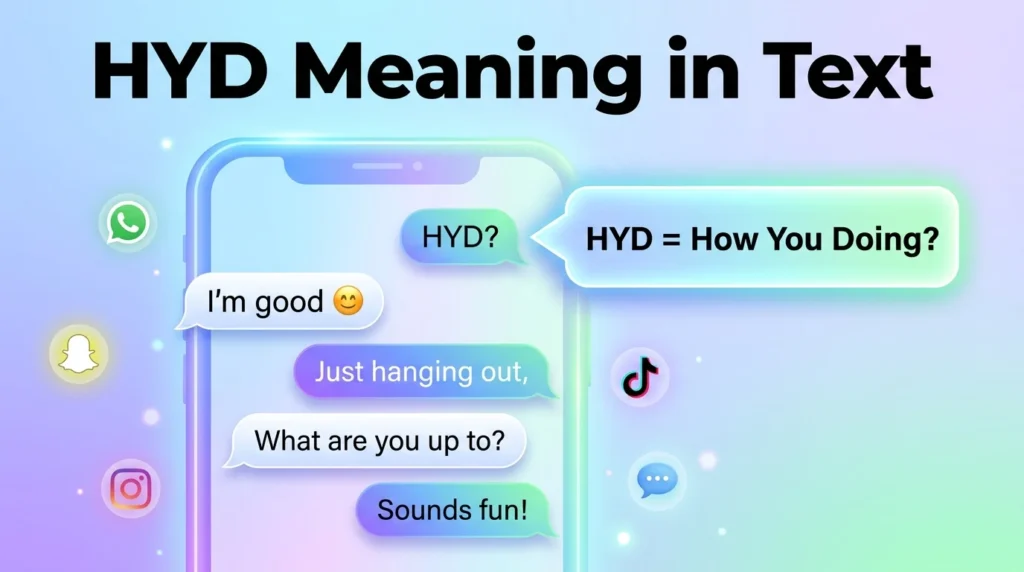 HYD Meaning in Text