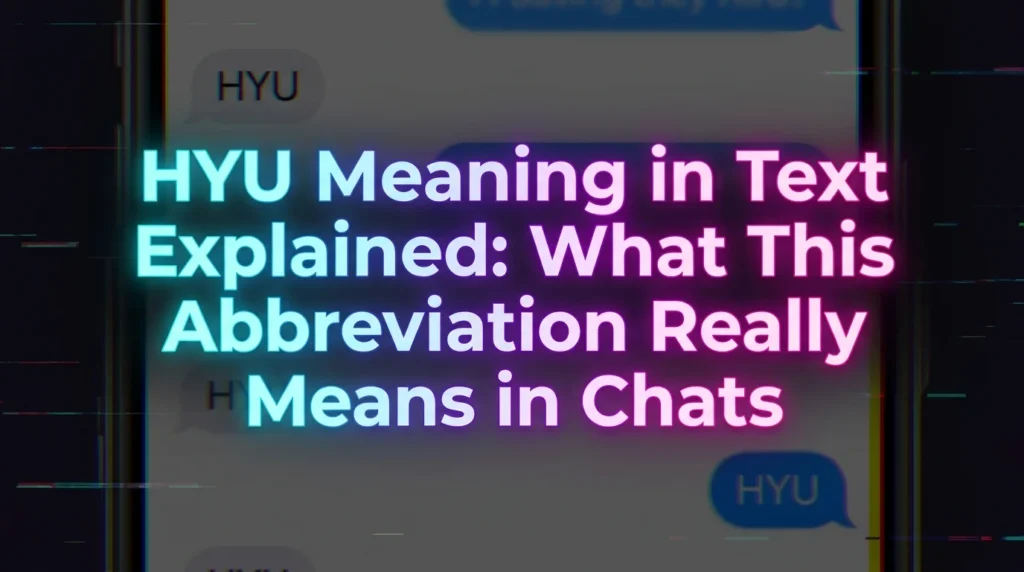 HYU Meaning in Text
