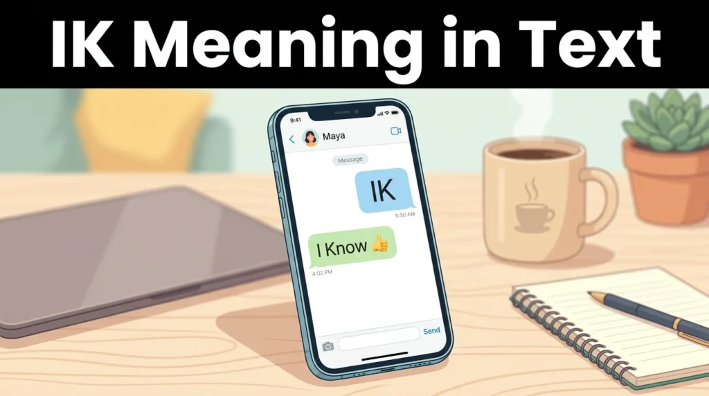 IK Meaning in Text
