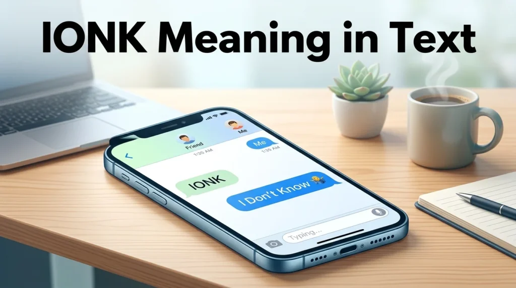 IONK Meaning in Text