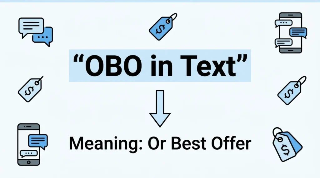 What Does OBO Meaning in Text