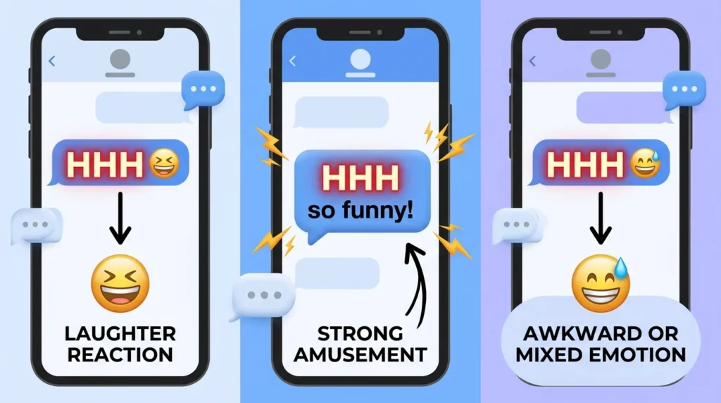 What Does HHH Meaning in Text?