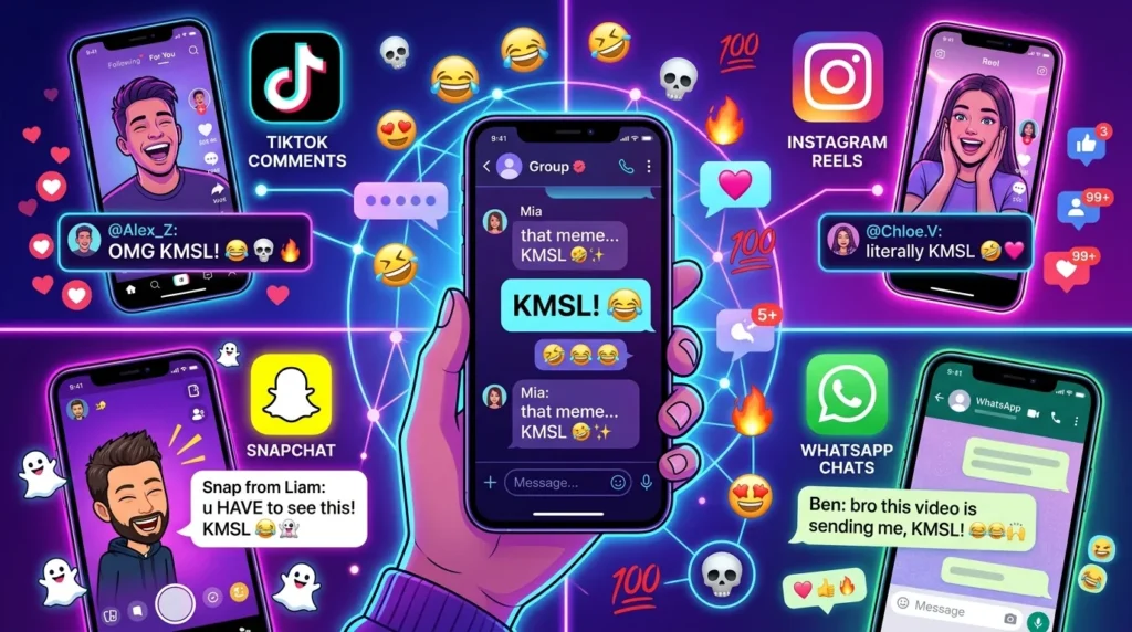KMSL Meaning on Social Media Platforms