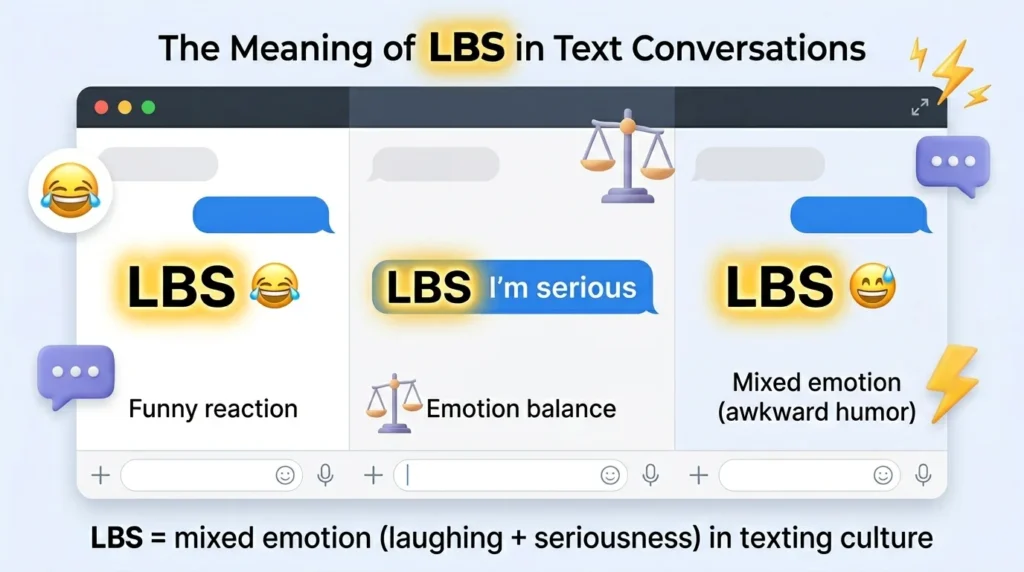 What Does LBS Meaning in Text