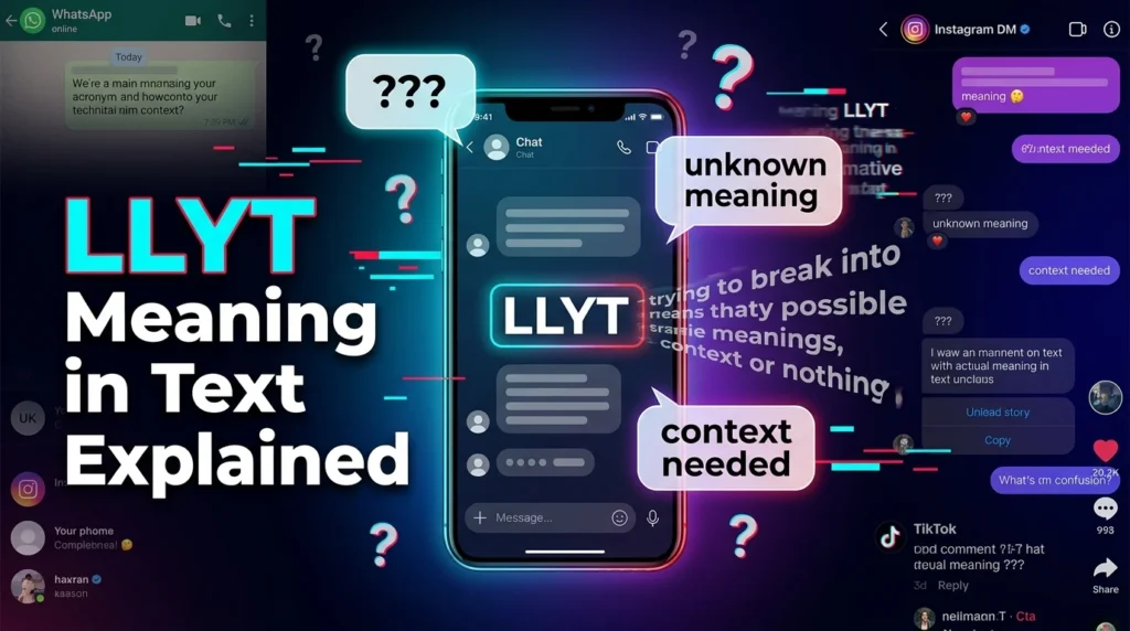 LLYT Meaning in Text
