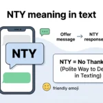 NTY Meaning in Text
