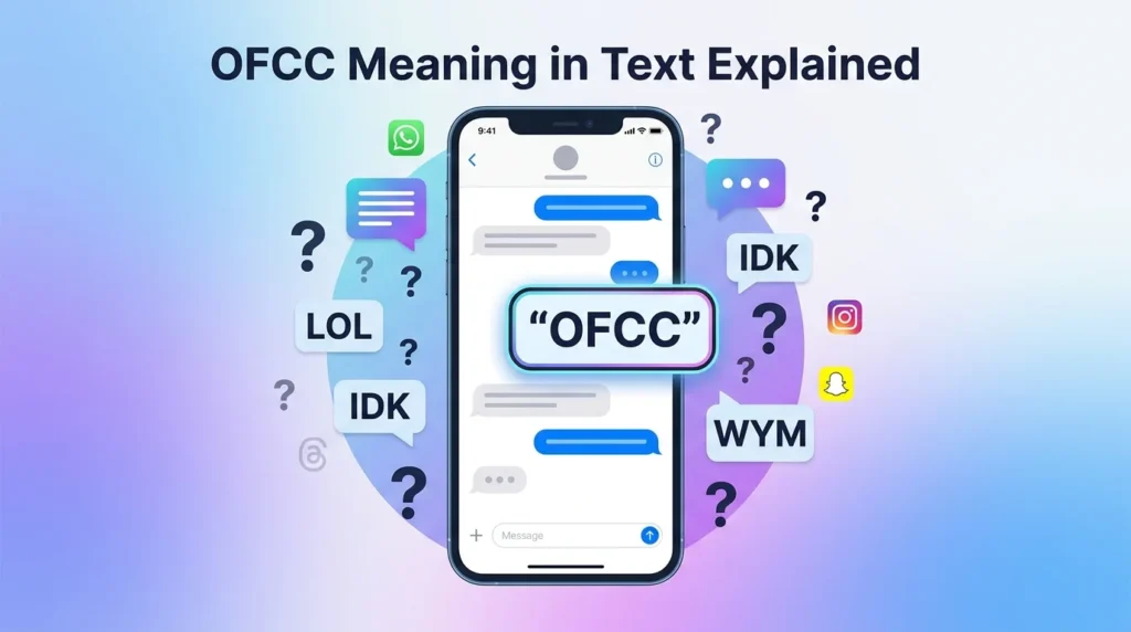 OFCC Meaning in Text