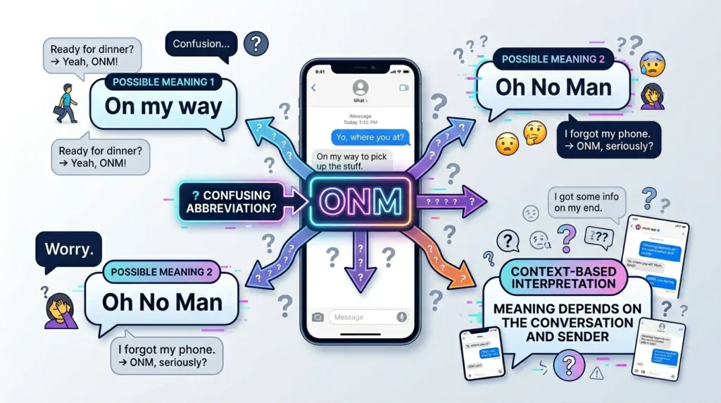 ONM Meaning in Text