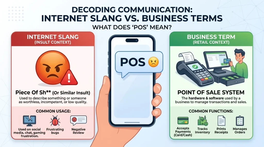 POS Meaning in Text