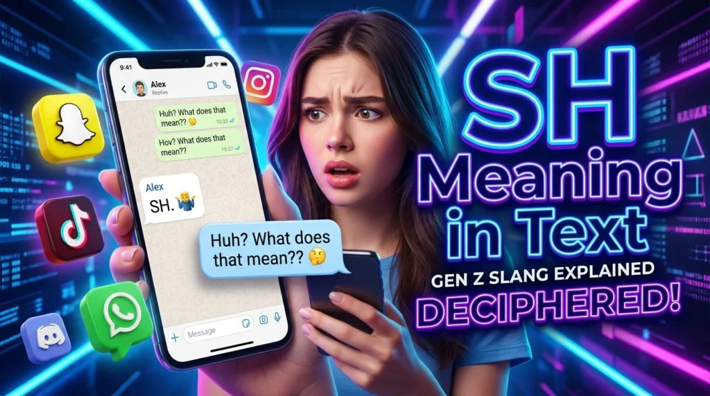 SH Meaning in text
