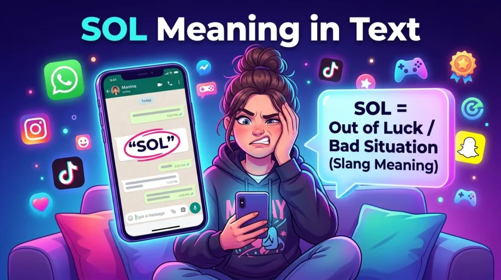 SOL meaning in text