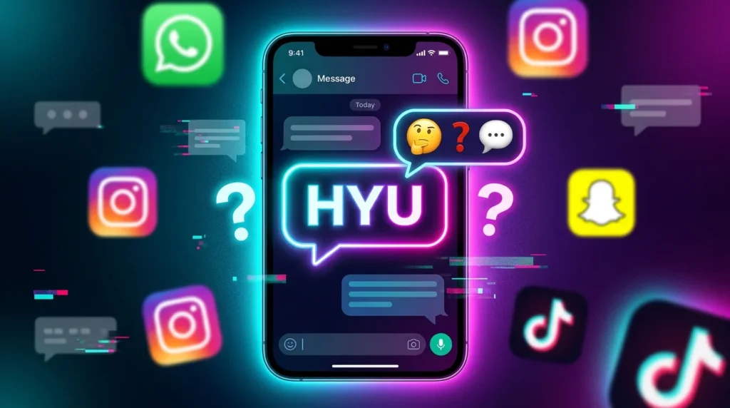 What Does HYU Meaning in Text?