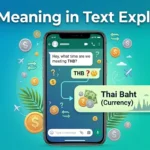 THB Meaning in Text