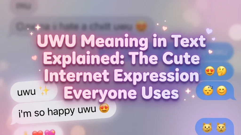 UWU Meaning in Text