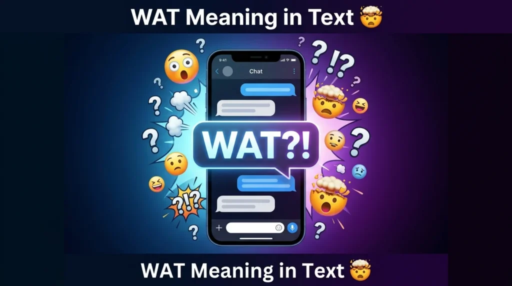 WAT Meaning in Text