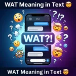 WAT Meaning in Text