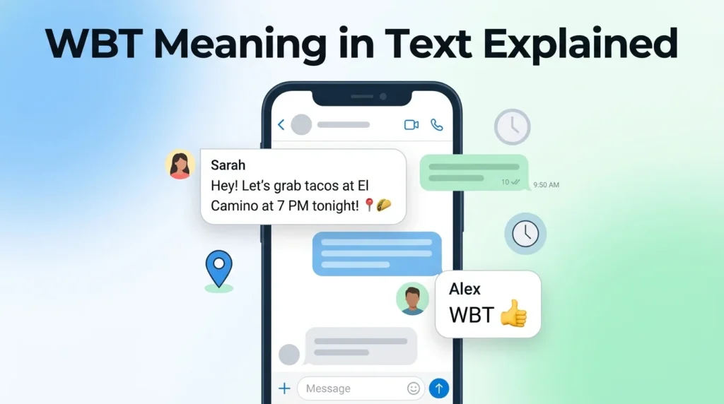 WBT Meaning in Text