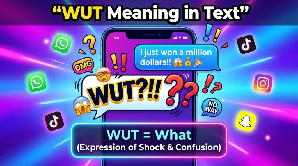 WUT Meaning in Text