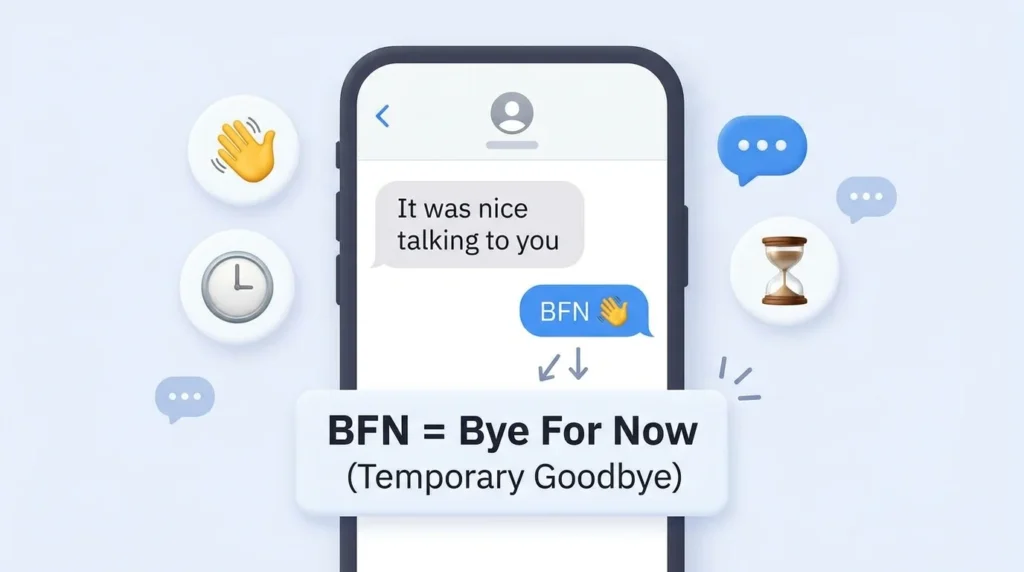 What Does BFN Meaning in Text