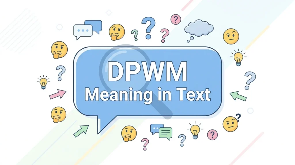 What Does DPWM Meaning in Text?