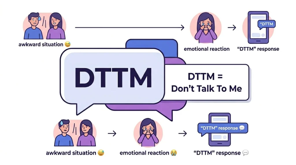 What Does DTTM Meaning in Text