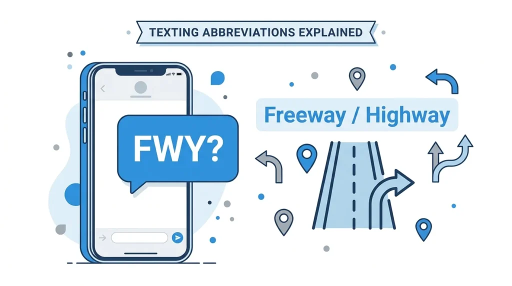 What Does FWY Meaning in Text?