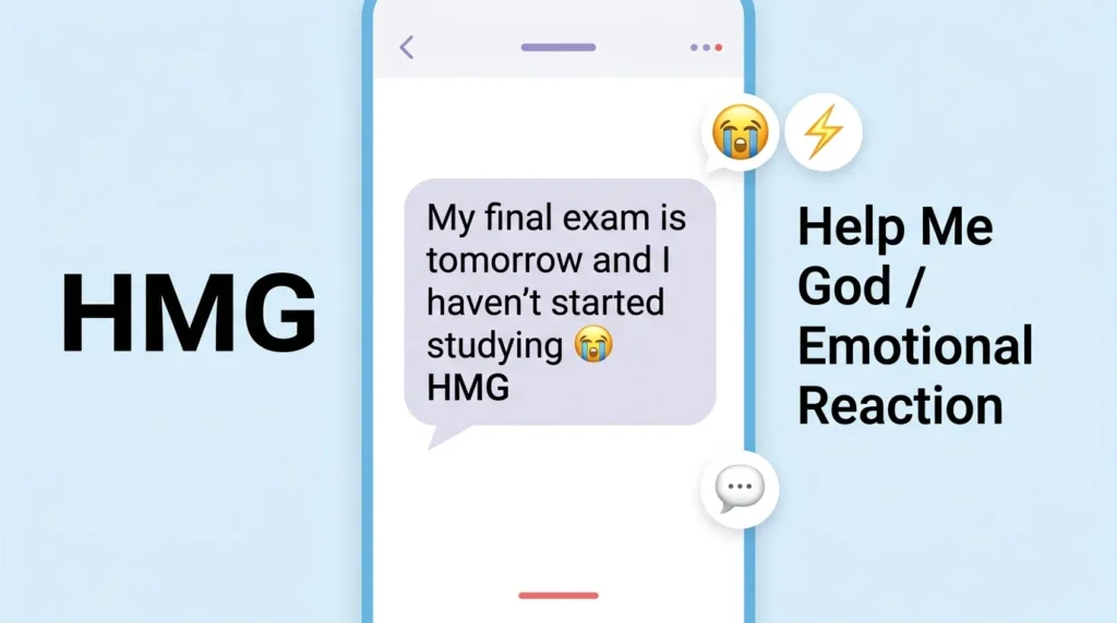 What Does HMG Meaning in Text?